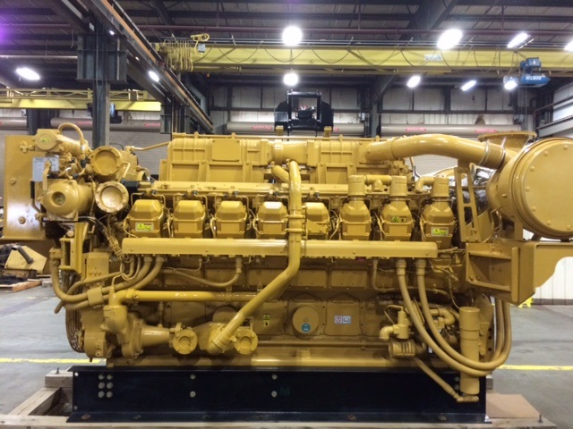 New Surplus Caterpillar 3516C-HD Marine Auxiliary Engine – 4 Available