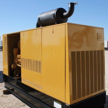 Caterpillar 3406B Diesel Generator Set, 275kW, Enclosed, Low Hours