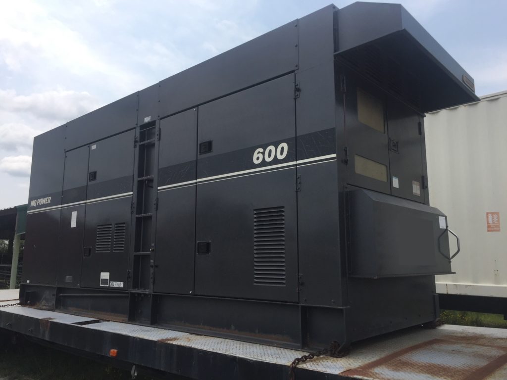 Multiquip DCA-600SSK, 480kW Prime, 480V, Trailer Mounted, Diesel Generator Set – SOLD!