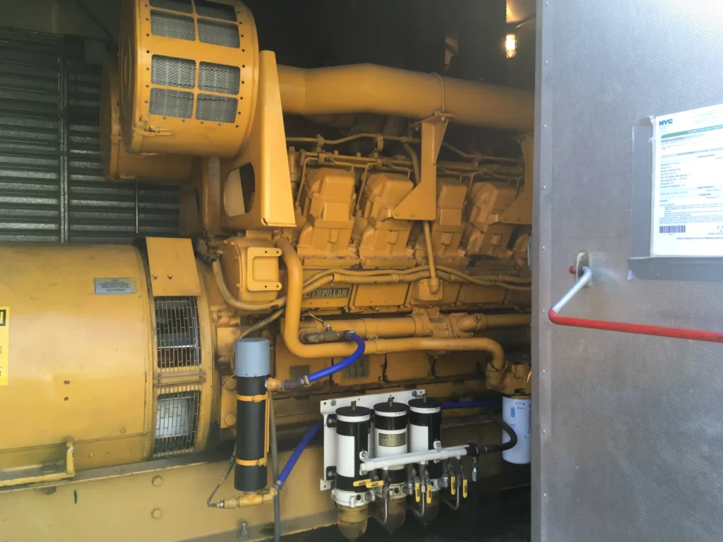 Caterpillar 3516 DITA Diesel Generator Set, 1500kW Prime, 4160V, Low Hours