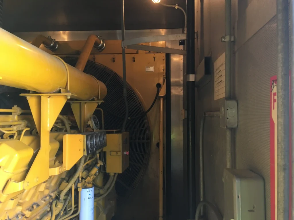 Caterpillar 3516 DITA Diesel Generator Set, 1500kW Prime, 4160V, Low Hours