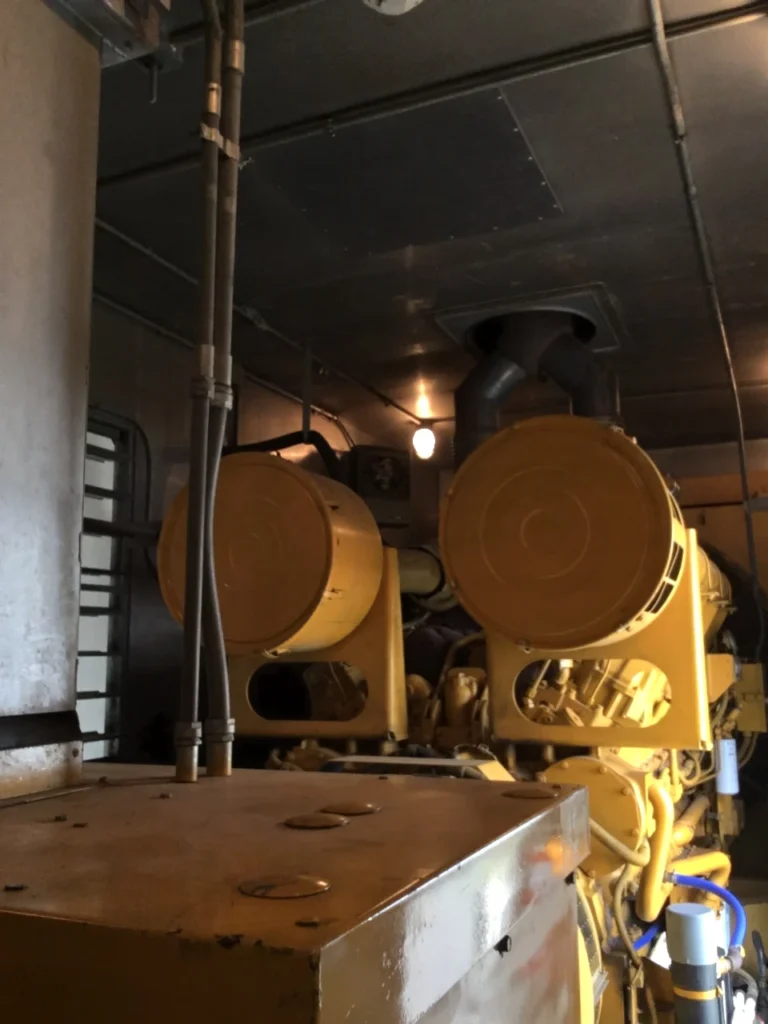 Caterpillar 3516 DITA Diesel Generator Set, 1500kW Prime, 4160V, Low Hours