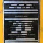 Caterpillar 3516 DITA Diesel Generator Set, 1500kW Prime, 4160V, Low Hours