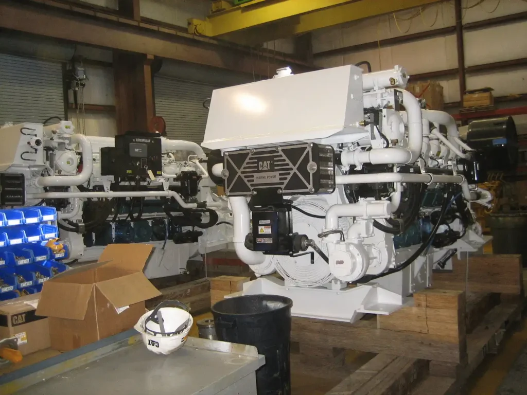 CATERPILLAR 3512B MARINE PROPULSION ENGINES