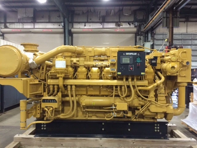 New Surplus Caterpillar 3516C-HD Marine Auxiliary Engine – 4 Available