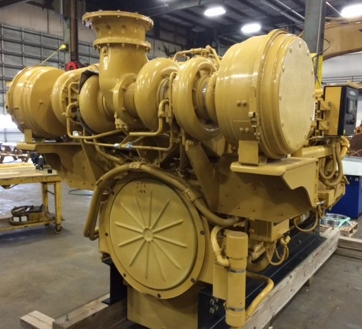 New Surplus Caterpillar 3516C-HD Marine Auxiliary Engine – 4 Available