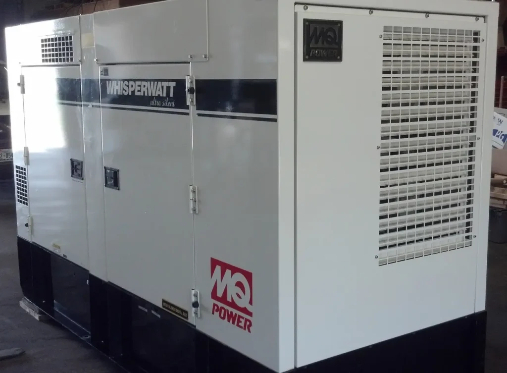 MQ DCA125USI WhisperWatt Diesel Generator Set – 110kW