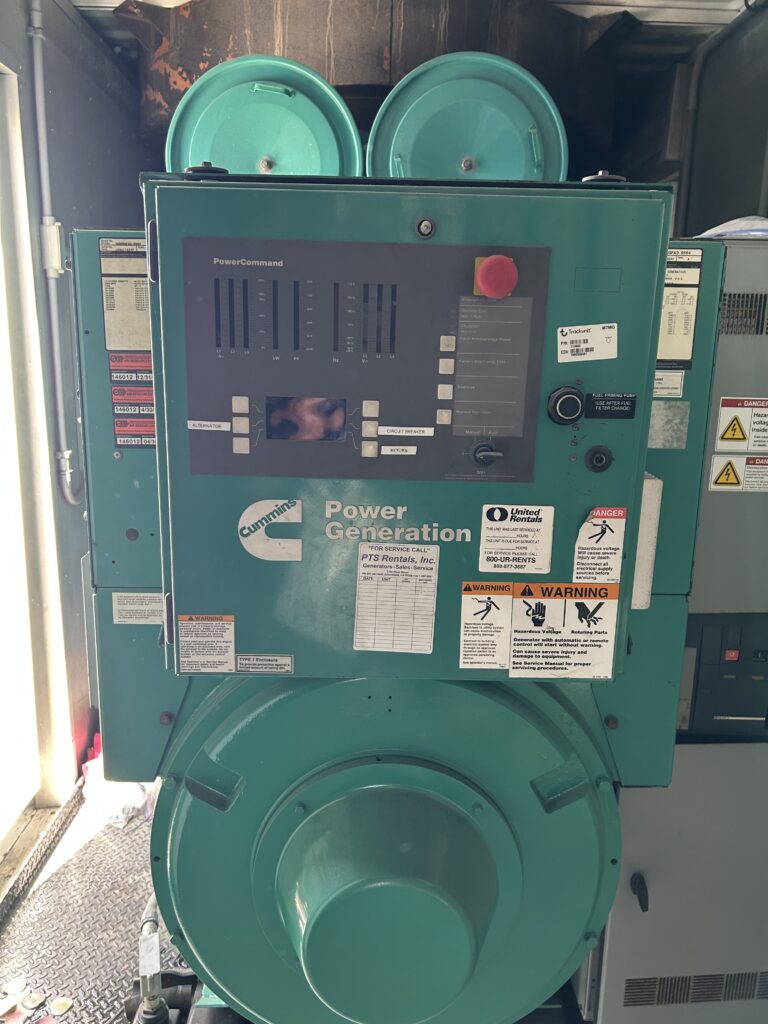 Cummins Mobile Diesel Generator – 1000kW – Tier 2