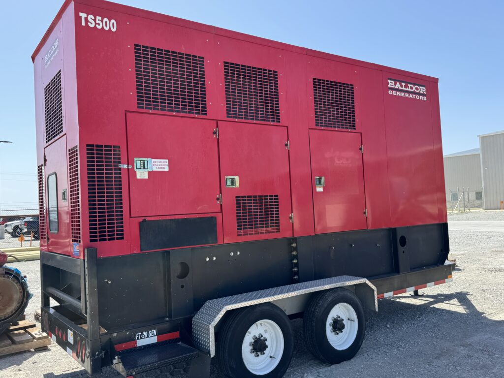 Baldor TS500T Mobile Diesel Generator Set – 400kW – Tier 4i