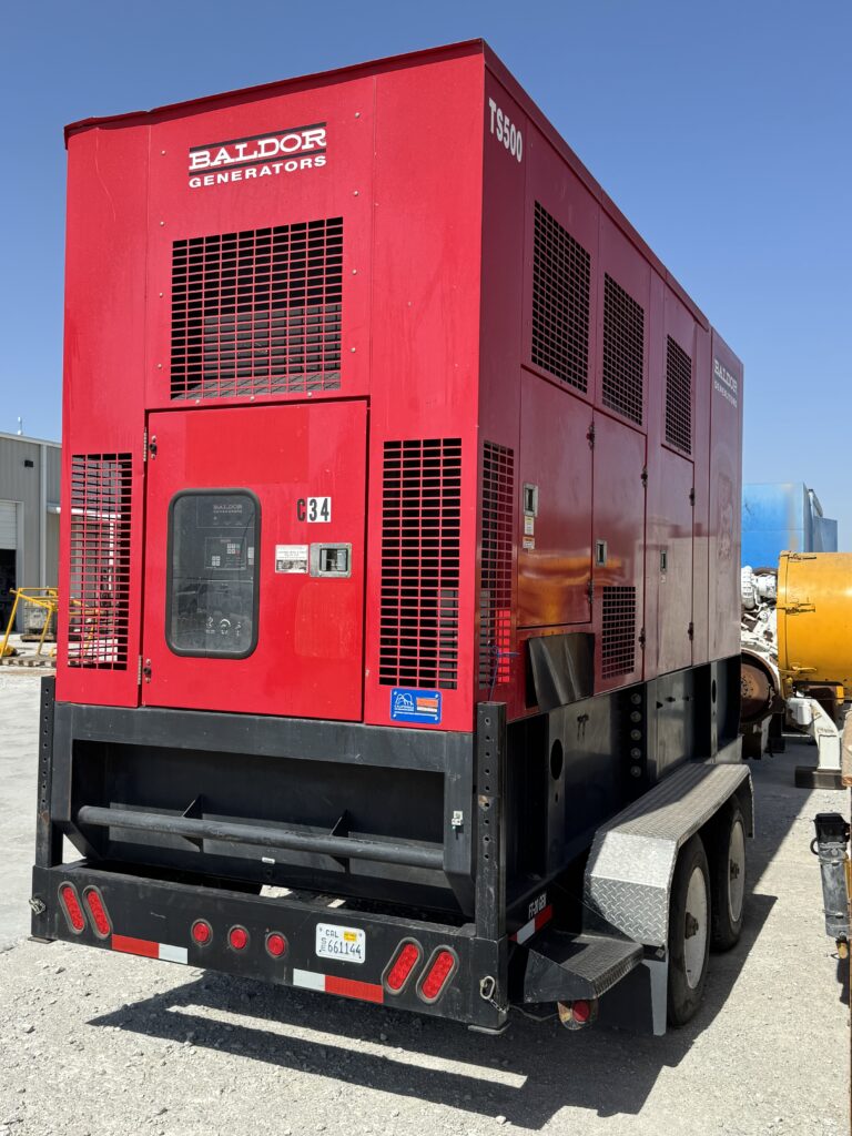 Baldor TS500T Mobile Diesel Generator Set – 400kW – Tier 4i