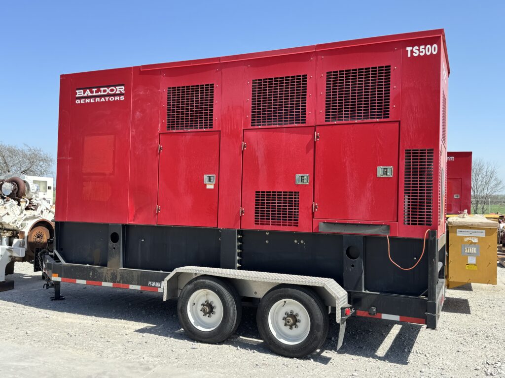 Baldor TS500T Mobile Diesel Generator Set – 400kW – Tier 4i