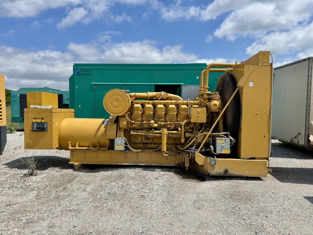 Caterpillar 3512 DITA Diesel Generator Set – 1050kW – Low Hours