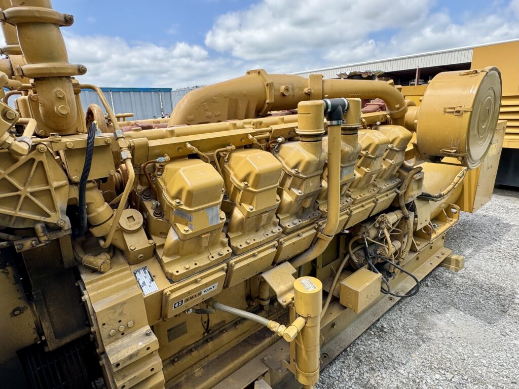 Caterpillar 3512 DITA Diesel Generator Set – 1050kW – Low Hours