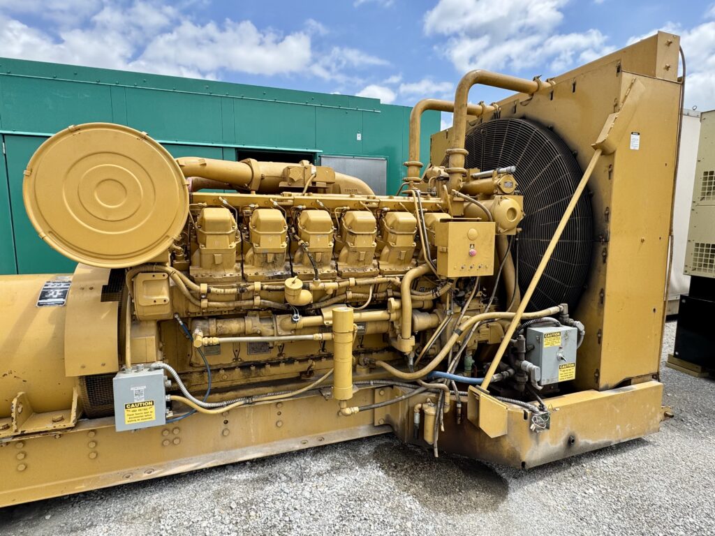 Caterpillar 3512 DITA Diesel Generator Set – 1050kW – Low Hours