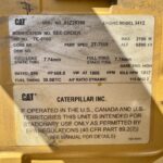 Caterpillar 3412 DITA Diesel Generator Set – 440kW Continuous – Low Hours