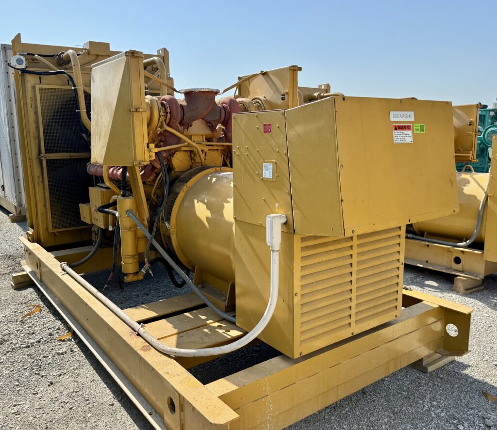 Caterpillar 3412 DITA Diesel Generator Set – 440kW Continuous – Low Hours