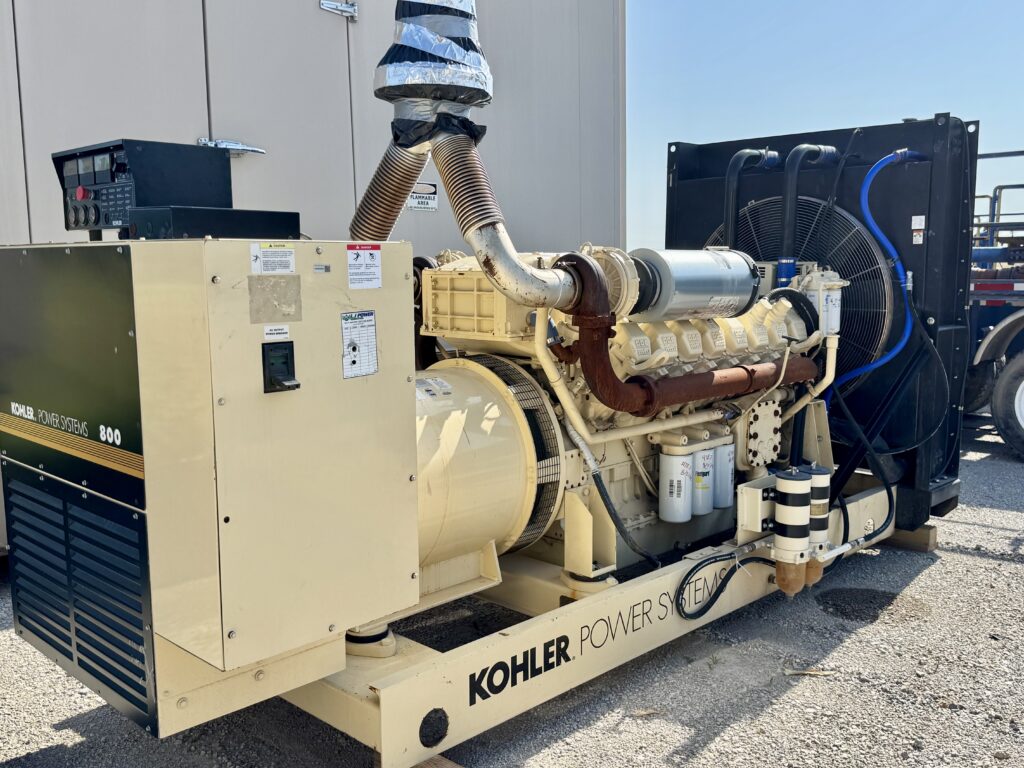 Kohler 800ROZD4 Diesel Generator Set – 750kW – Low Hours