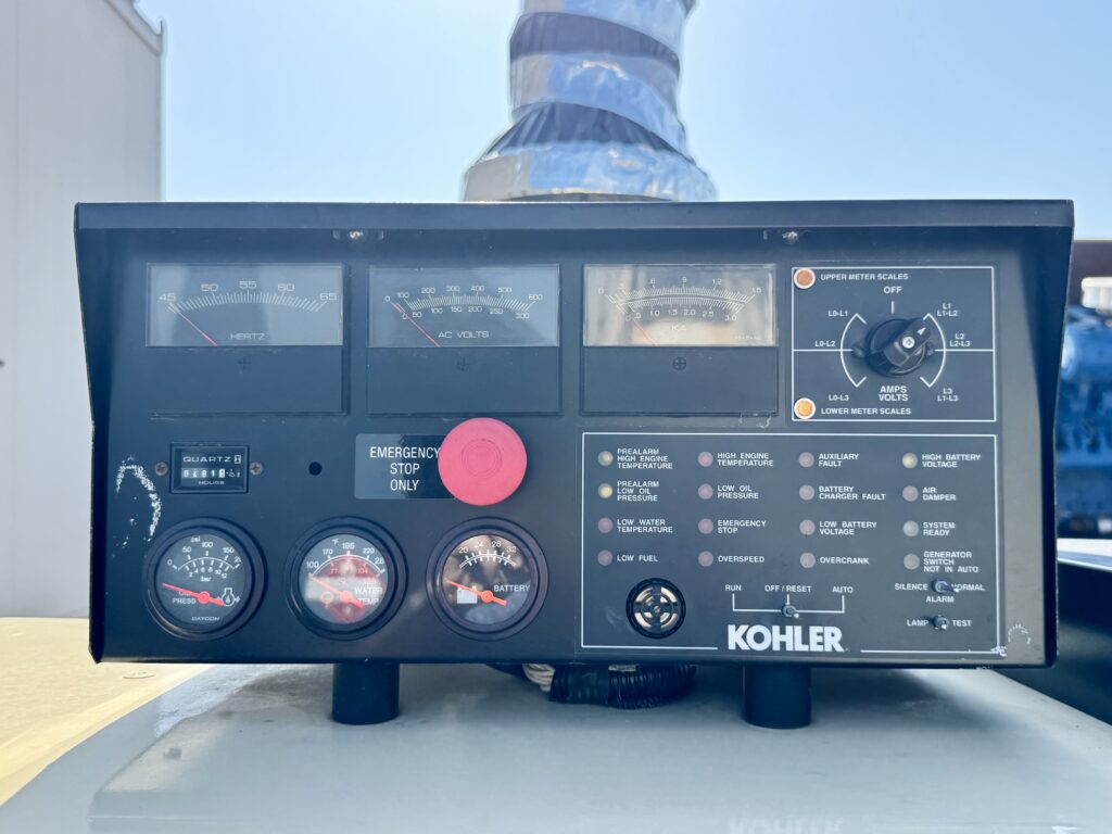 Kohler 800ROZD4 Diesel Generator Set – 750kW – Low Hours