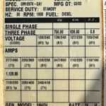 Kohler 800ROZD4 Diesel Generator Set – 750kW – Low Hours
