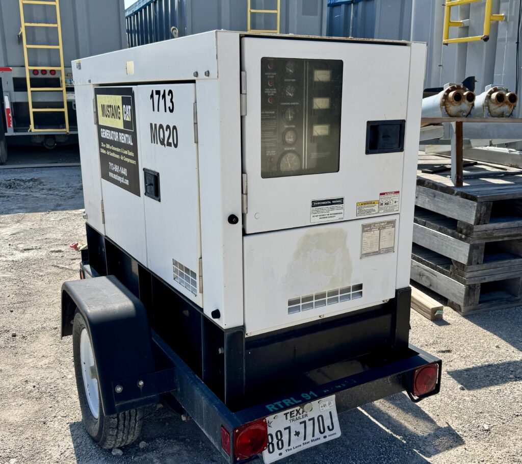 Multiquip DCA-25USI2 Mobile Diesel Generator Set – 20kW