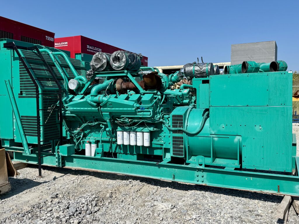 Cummins KTTA50 Diesel Generator Set – 1250kW – Low Hours