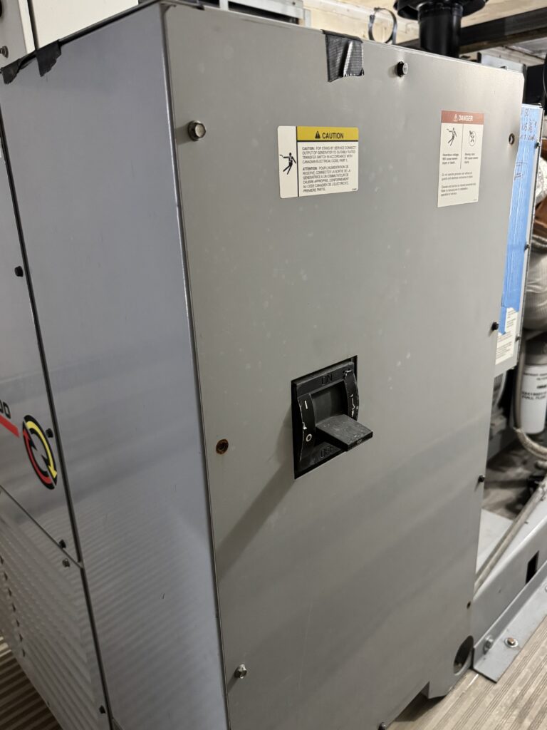 MTU 12V2000 Diesel Generator Set – 555kW Prime – Low Hours