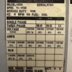 MTU 12V2000 Diesel Generator Set – 555kW Prime – Low Hours