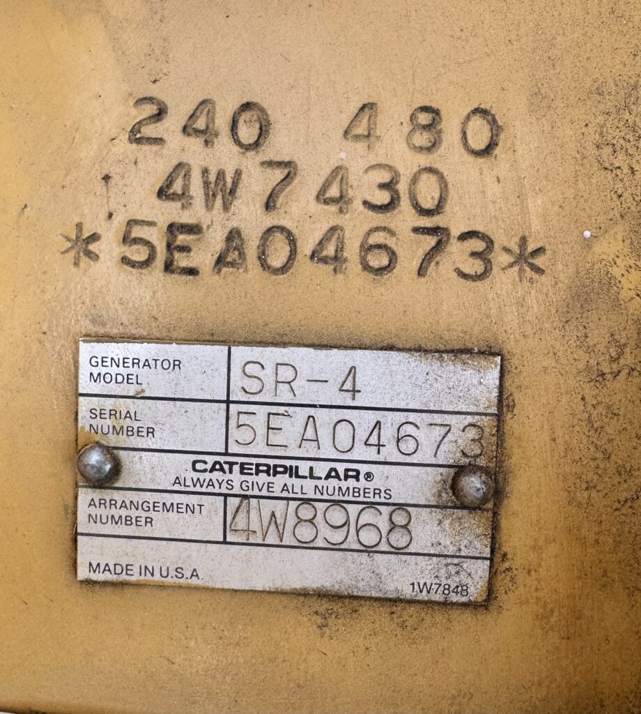 Caterpillar 3306B – 200kW – Low Hours