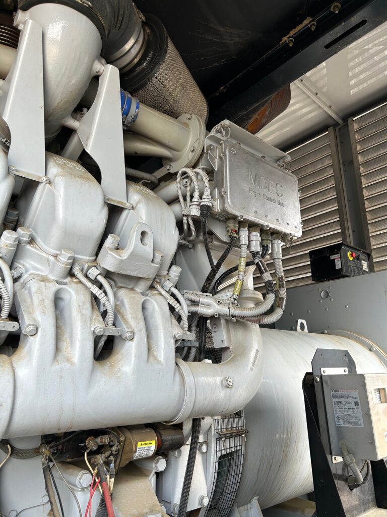 MTU 16V4000 Diesel Generator Set – 2000kW – Low Hours