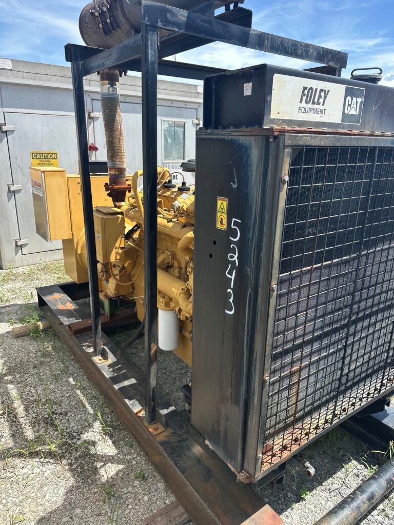 Caterpillar G3406 NA Natural Gas Generator Set – 155kW