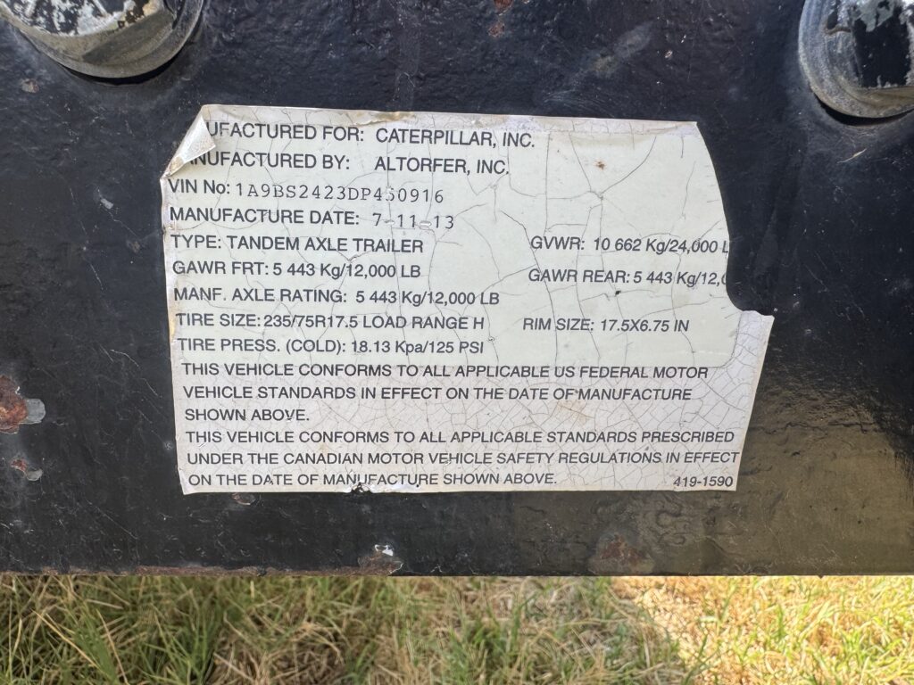 Caterpillar XQ350, Mobile Diesel Generator Set, 320kW